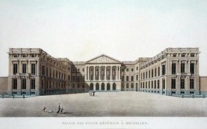 Palace of the Estates General, Brussel, fra 