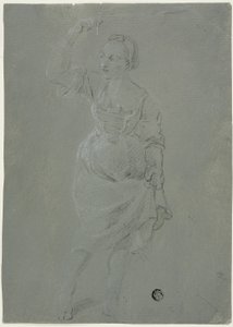 Dansende kvinne av Pierre Jacques Volaire