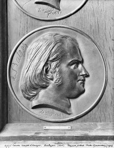 Honore de Balzac, 1843 (bronse)