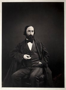 Auguste Vacquerie av Pierre Jean Delbarre