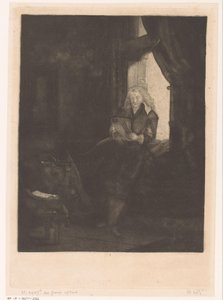 Portrett av Jan Six av Pierre Jean Mariette (attributed to)
