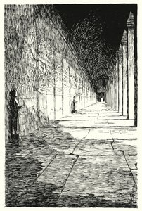 Galleri i første etasje, Angkor Vat (gravering)