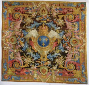 Louis XV såpefabrikk teppe, 1740-50 av Pierre Josse Perrot
