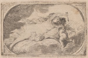 Venus og Amor av Pierre Lacour the Elder