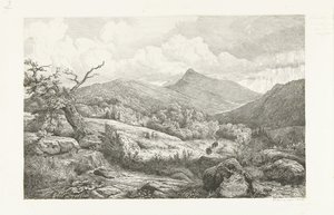 Kirkegården i Baden-Baden av Pierre Louis Dubourcq