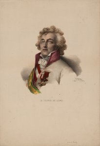 Portrett av Charles-Joseph, Prince de Ligne 1735-1814, 1825
