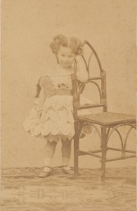 Rustikk stol, 1860-tallet. av Pierre Louis Pierson
