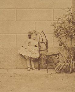 Fortsatt den rustikke stolen, 1860-tallet. av Pierre Louis Pierson
