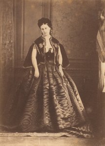 Moirékjolen, 1860-tallet.