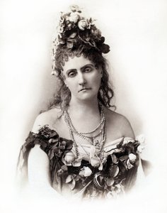 Portrett av grevinne Virginia Oldoini Verasis di Castiglione (1835Ð1899) - Portrett av Virginia Oldoini Verasis, grevinne av Castiglione (1837-1899) - foto av Pierre Louis Pierson (1822-1913)