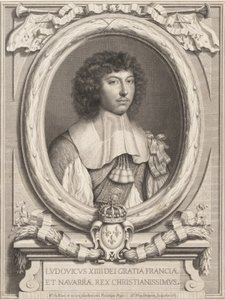 Portrett av Ludvig XIV, 1650-1702.