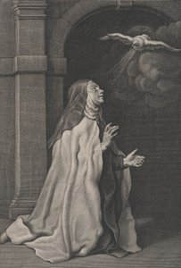 Saint Teresa of Avilas Vision of the Dove, ca. 1650.