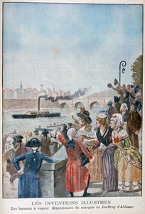 Rådamper Pyroscaphe, 1783, 1900