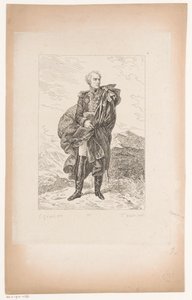 Portrett av general Maximilien Sébastien Foy Samling av historiske portretter av Baron Gérard (serietittel) Samling av portretter Historiques de Mr. le Baron Gerard (serietittel) av Pierre Michel Adam
