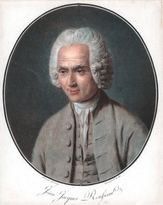Jean-Jacques Rousseau 1712-78, fransk politisk filosof