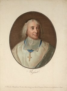 Portrett av Jacques-Bénigne Bossuet 1627-1704, ca. 1795. av Pierre Michel Alix