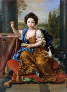 Louise Marie de Bourbon 1674-1681, hertuginne av Orleans av Pierre Mignard