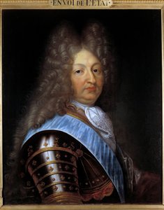 Portrett av den store delfinen (1661-1711), sønn av Ludvig XIV Maleri av Pierre Mignard (1612-1695) 1600-tallets søn. 0,60 X 0,73 m Troyes. Museum of Fine Arts av Pierre Mignard