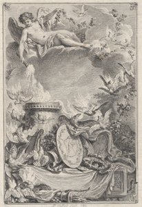 Minnemynt for et ekteskap, 1780. av Pierre Philippe Choffard