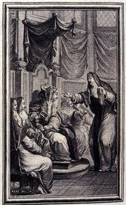 le psaltier - i ""Fortellinger og noveller på vers"" av Jean La Fontaine. 1776. Illustrasjon av P.P. Choffard. av Pierre Philippe Choffard