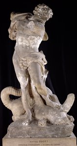 Hercules kjemper mot Lernaean Hydra av Pierre Puget