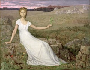Hope, 1872 (se 83731) av Pierre Puvis de Chavannes