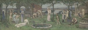 Mellom kunst og natur, ca. 1890-95. av Pierre Puvis de Chavannes
