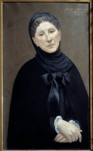 Portrett av prinsesse Marie Cantacuzene, kvinnen til kunstneren "Maleri av Pierre Puvis de Chavannes av Pierre Puvis de Chavannes
