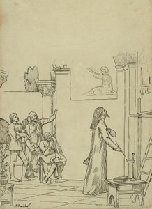 Studer for L av Pierre Puvis de Chavannes