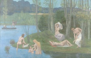 Sommeren, 1891. av Pierre Puvis de Chavannes