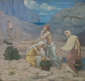 Shepherds Song, 1891. av Pierre Puvis de Chavannes