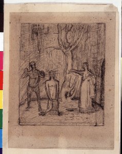 Dekollasjonen til døperen Johannes av Pierre Puvis de Chavannes