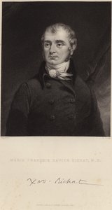 Portrett av Marie Francois Xavier Bichat av Pierre Roch Vigneron
