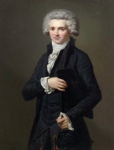 Portrett av Maximilien de Robespierre 1758-1794
