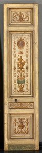 Tofløyede dører, 1790-tallet.