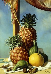Stilleben med ananas; Stilleben med ananas