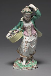 Høst, produsert av Bristol Porcelain Factory, ca. 1775 av Pierre Stephan