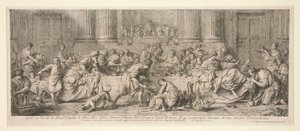 La Madeleine aux pieds de J?sus (banketten i fariseeren Simons hus) av Pierre Subleyras