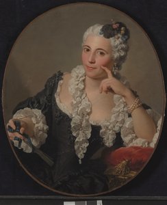 Portrett av Anne-Marie Zina Durand de Lironcourt (olje på lerret) av Pierre Subleyras