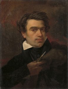 Selvportrett av Pierre Van Hanselaere