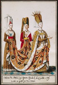 Isabeau av Bayern gifter seg med Charles VI, konge av Frankrike, 17. juli