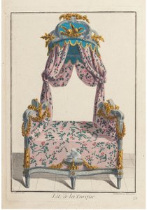 Bed à la Turque, ca 1788.