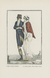 Timid Pupil, Paris (ca. 1800) av Pierre de La Mesangere