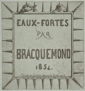 Etsninger av Bracquemond, 1854. av Pierron et Delâtre