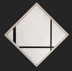 Fox Trot A av Piet Mondrian