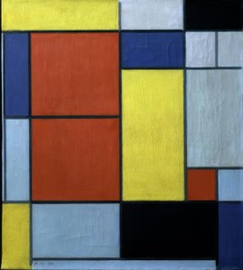 Sammensetning II av Piet Mondrian