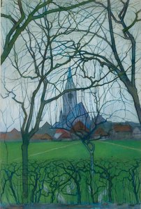 Landsbykirke av Piet Mondrian