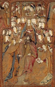 Triumfer til Guds mor eller gullspurver, ca. 1500-02 (teppe)