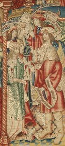 Lignelsen om arbeiderne i vingården, ca.1500 (teppe)