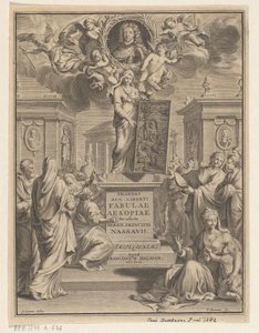 Fabler av Aesop Phaedrus aug. frigjort fra Aesops fabler (tittel på objekt) av Pieter Balthasar Bouttats